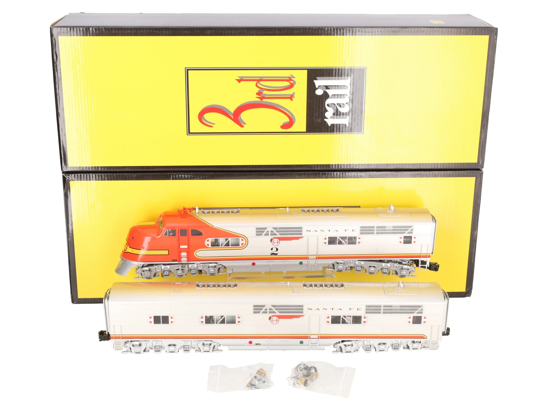 3rd Rail O Santa Fe E1A/E1B Early Diesel Locomotives #2 EX/Box