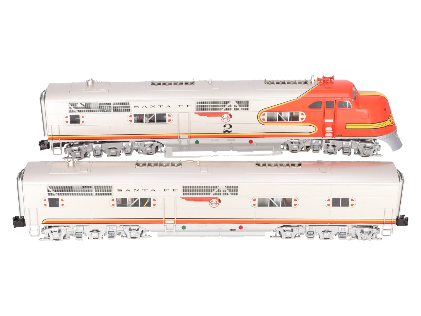 3rd Rail O Santa Fe E1A/E1B Early Diesel Locomotives #2 EX/Box