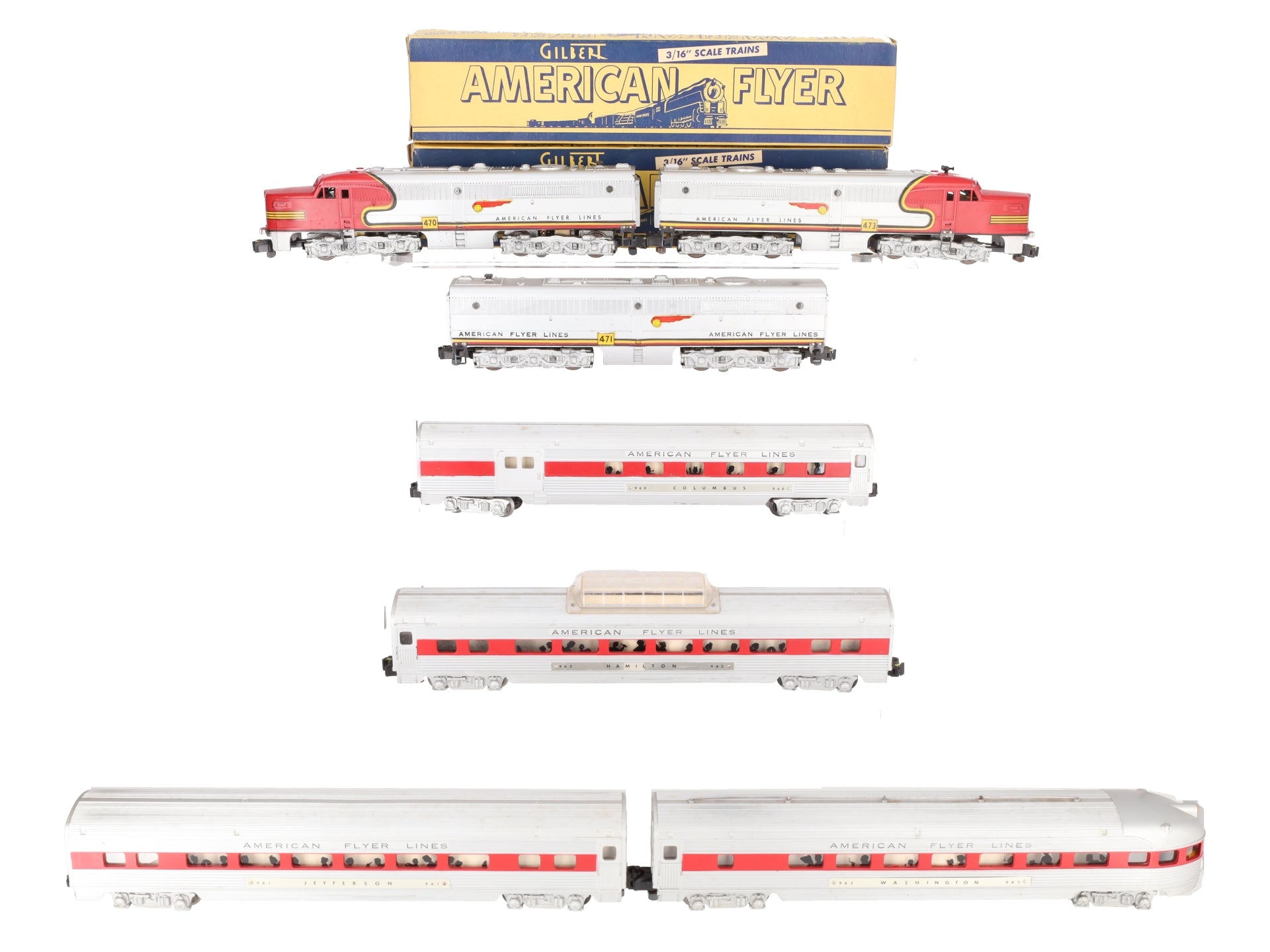 American Flyer K5375W Vintage S SF 