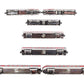 American Flyer K5375W Vintage S SF "The Chief" ABA Diesel Passenger Set VG/Box