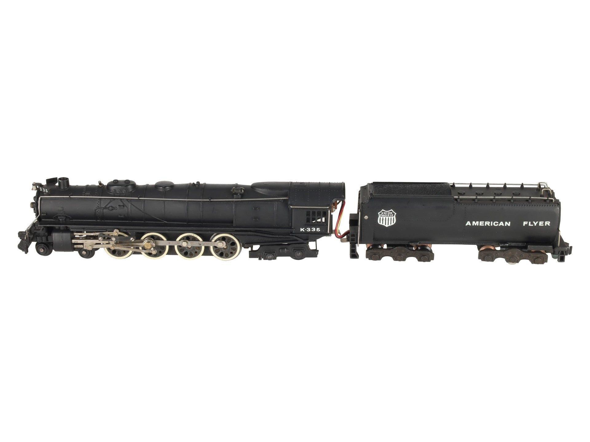 American Flyer 335 Vintage S Challenger Steam Engine & Tender EX