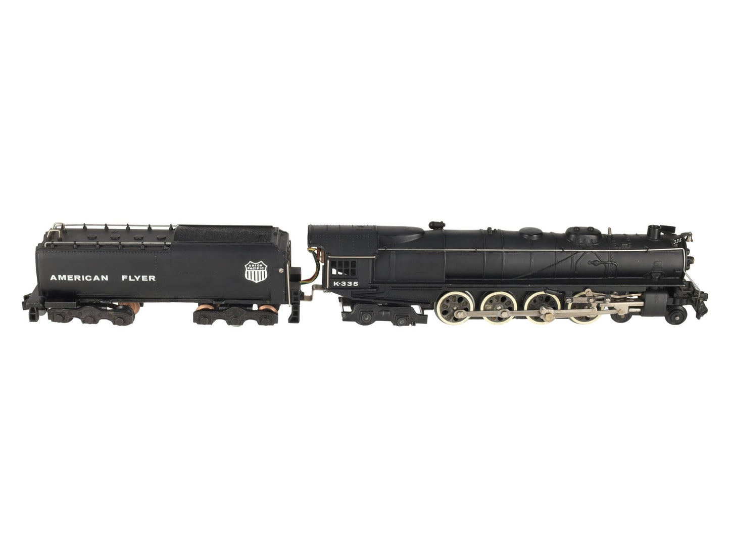 American Flyer 335 Vintage S Challenger Steam Engine & Tender EX