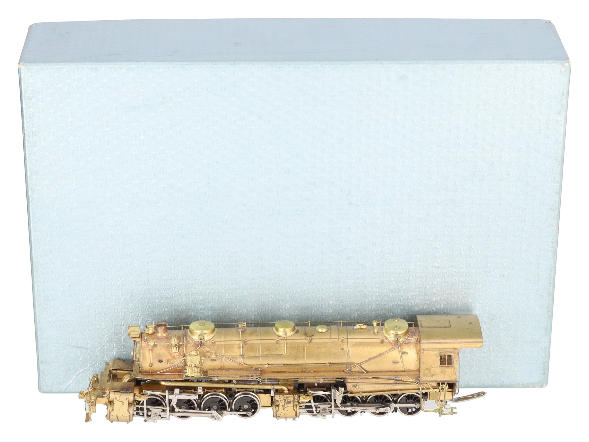 NJ Custom Brass ST-207-0 HO BRASS PRR Class CC-2 0-8-8-0 Steam Engine EX/Box