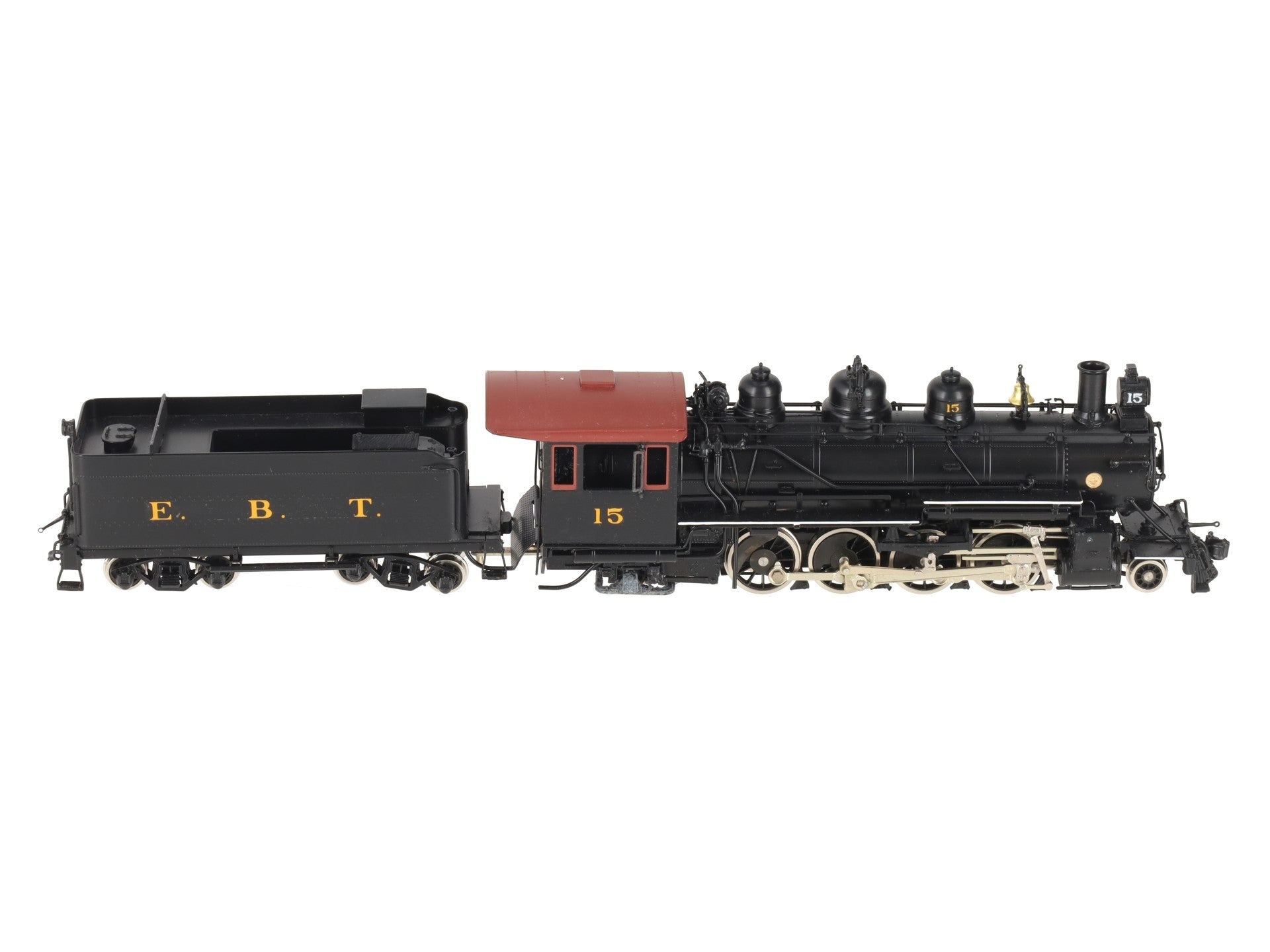 Hallmark Models 15 HOn3 Brass East Broad Top 2-8-2 Steam Loco & Tender EX/Box