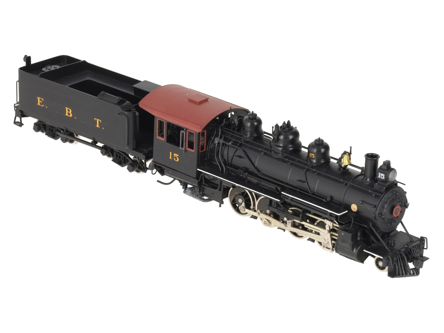 Hallmark Models 15 HOn3 Brass East Broad Top 2-8-2 Steam Loco & Tender EX/Box