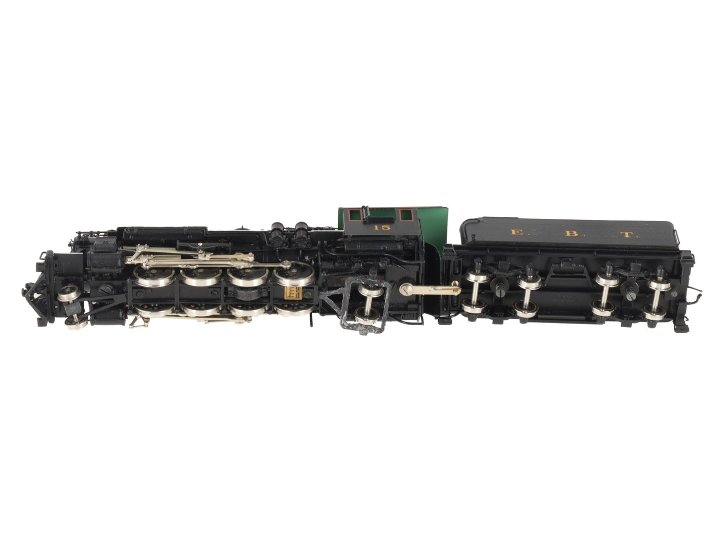Hallmark Models 15 HOn3 Brass East Broad Top 2-8-2 Steam Loco & Tender EX/Box