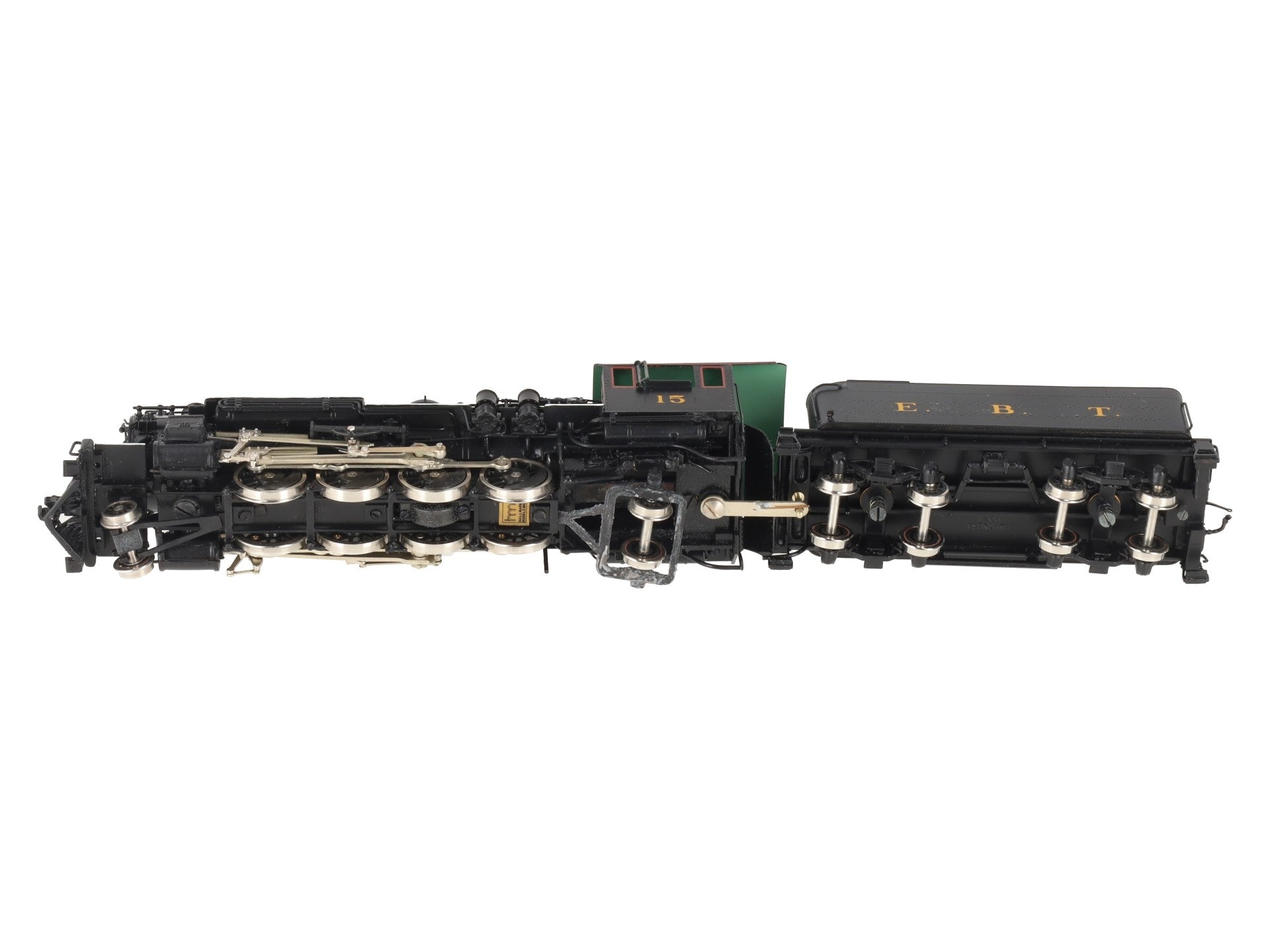 Hallmark Models 15 HOn3 Brass East Broad Top 2-8-2 Steam Loco & Tender EX/Box
