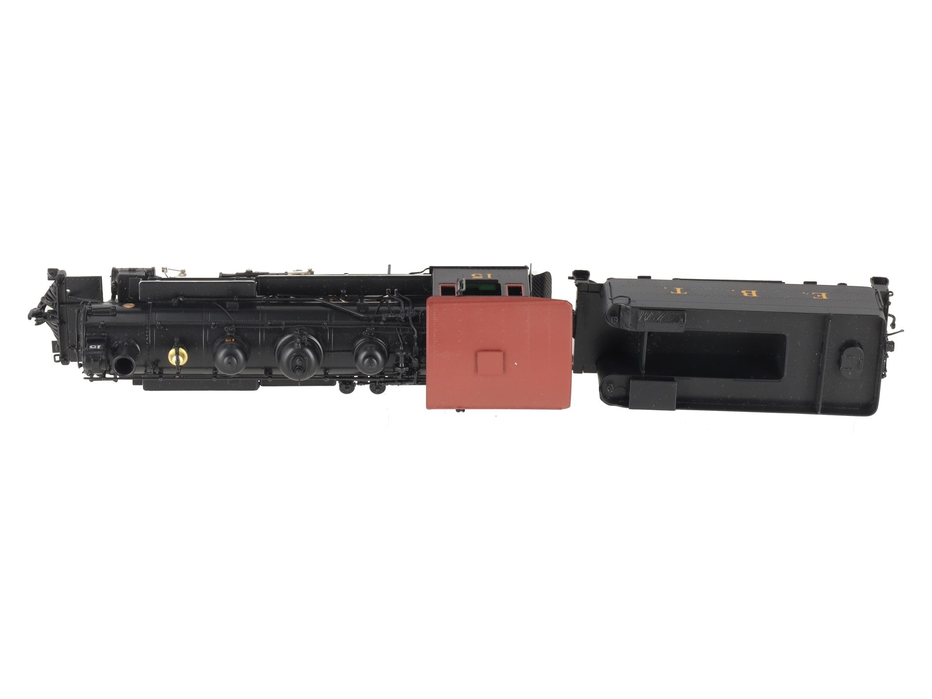 Hallmark Models 15 HOn3 Brass East Broad Top 2-8-2 Steam Loco & Tender EX/Box