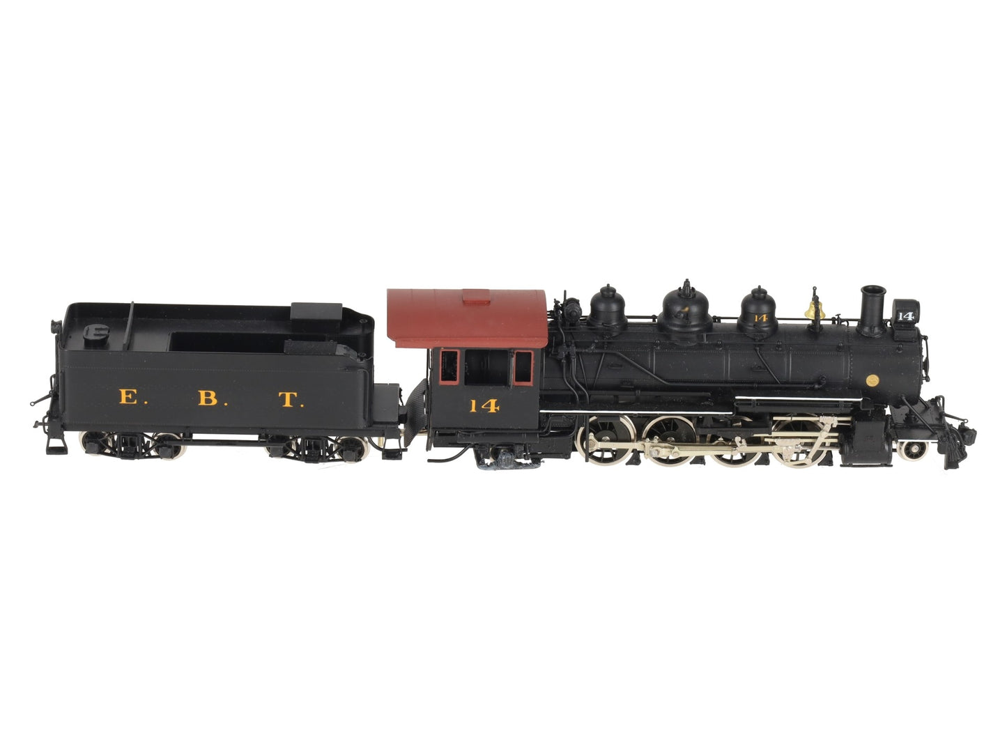 Hallmark Models 14 HOn3 BRASS East Broad Top 2-8-2 Steam Engine & Tender -F/P EX/Box