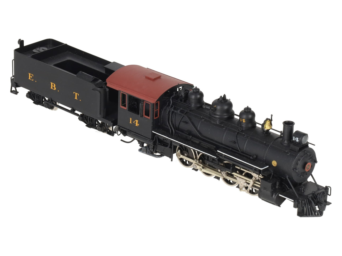 Hallmark Models 14 HOn3 BRASS East Broad Top 2-8-2 Steam Engine & Tender -F/P EX/Box