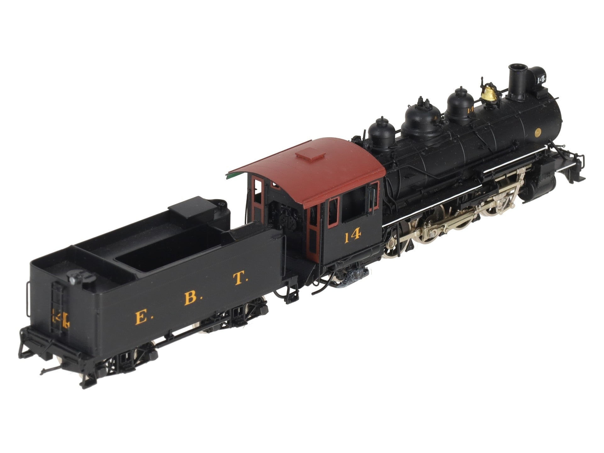 Hallmark Models 14 HOn3 BRASS East Broad Top 2-8-2 Steam Engine & Tender -F/P EX/Box