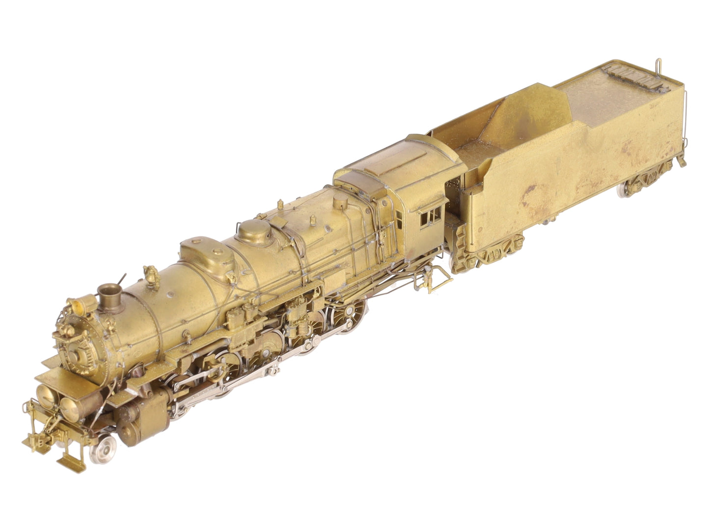 Key Imports HO BRASS Pennsylvania I-1sa 2-10-0 Decapod Steam w/ShortTender EX/Box