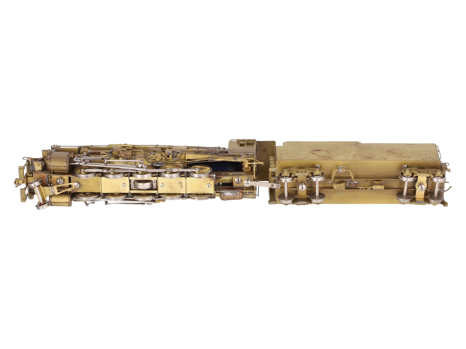 Key Imports HO BRASS Pennsylvania I-1sa 2-10-0 Decapod Steam w/ShortTender EX/Box