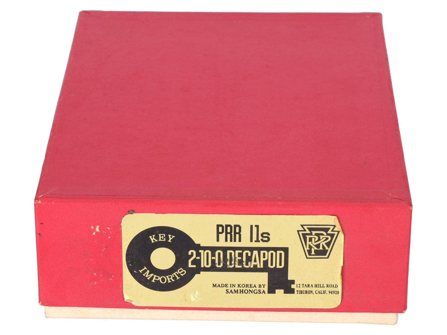 Key Imports HO BRASS Pennsylvania I-1sa 2-10-0 Decapod Steam w/ShortTender EX/Box