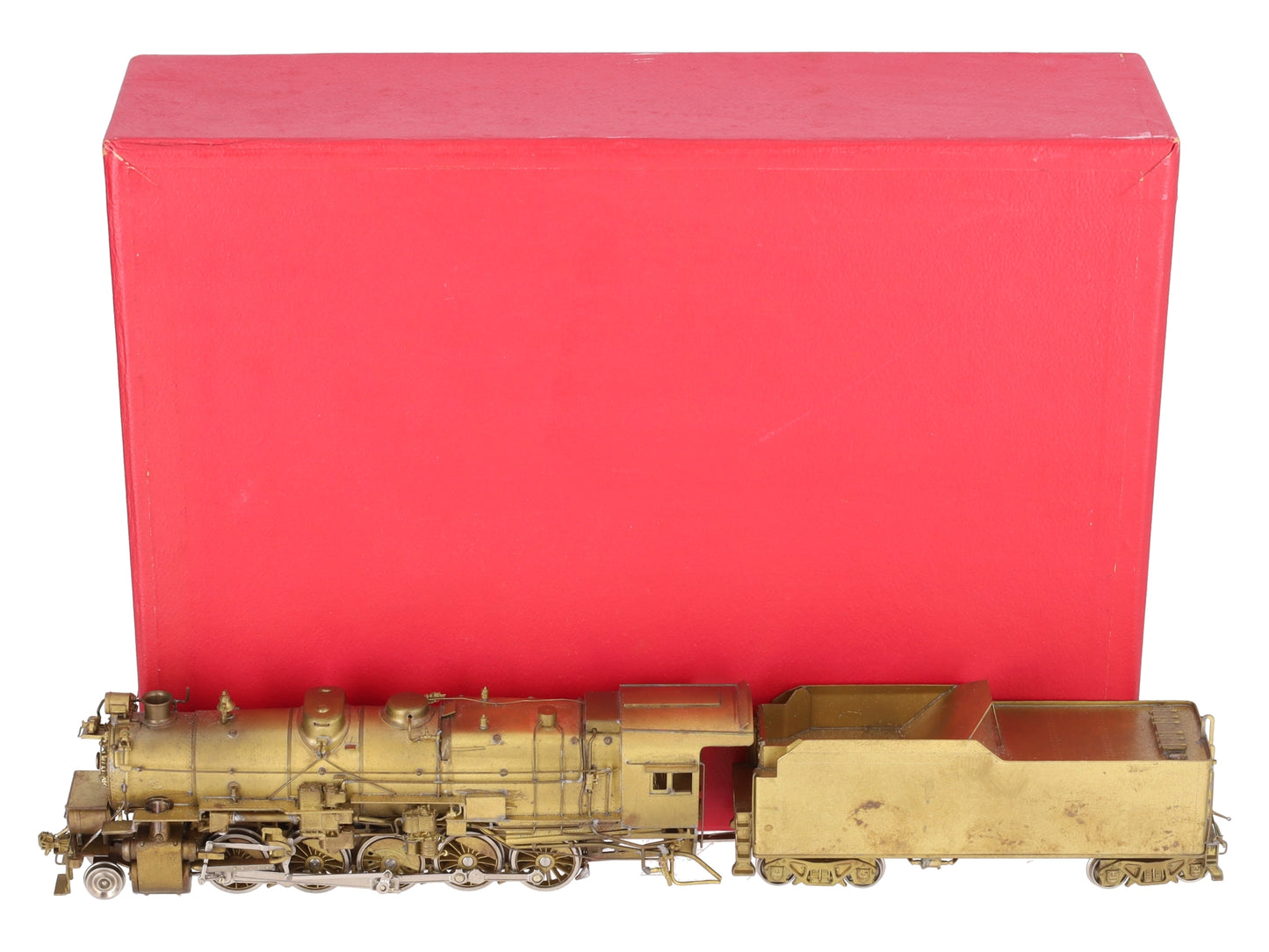 Key Imports HO BRASS Pennsylvania I-1sa 2-10-0 Decapod Steam w/ShortTender EX/Box