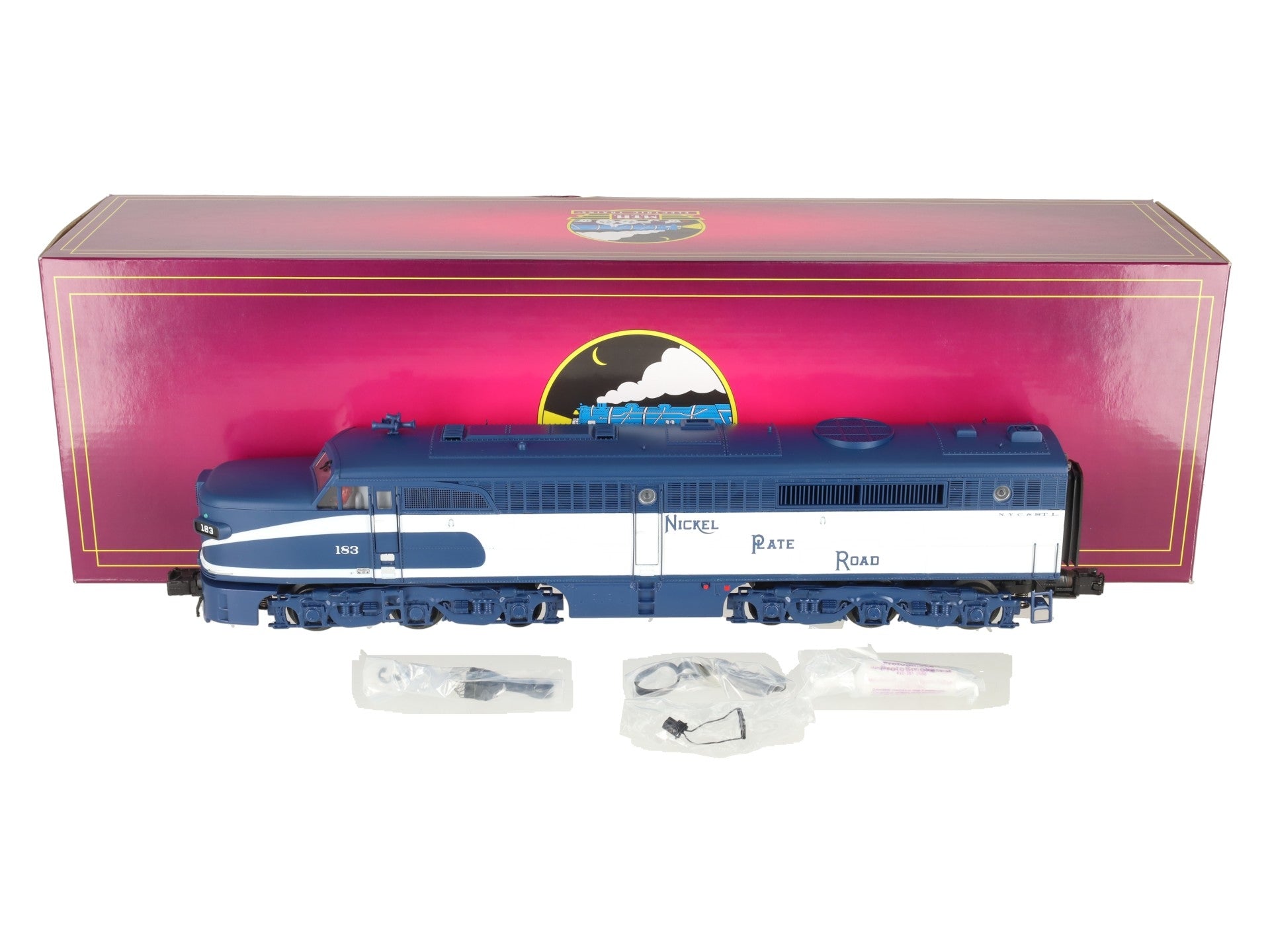 MTH 20-20859-1 O Scale Nickel Plate Road Alco PA A Unit Diesel Engine #183 w/PS3 EX/Box