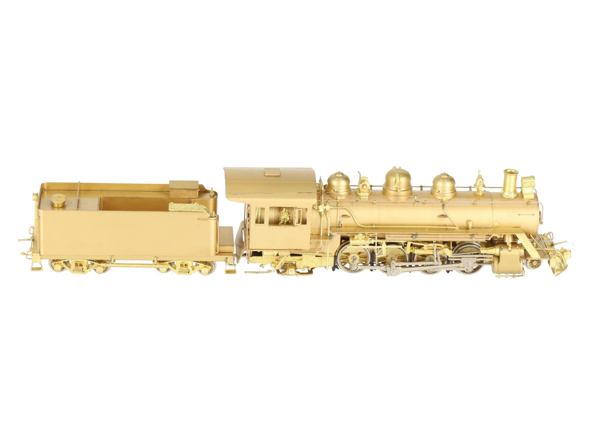 Hallmark Models 16 HOn3 Brass East Broad Top 2-8-2 Steam Locomotive & Tender LN/Box
