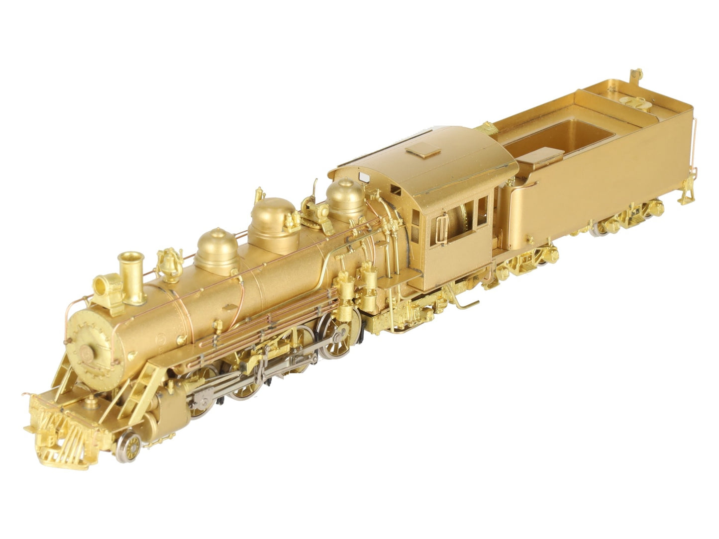 Hallmark Models 16 HOn3 Brass East Broad Top 2-8-2 Steam Locomotive & Tender LN/Box