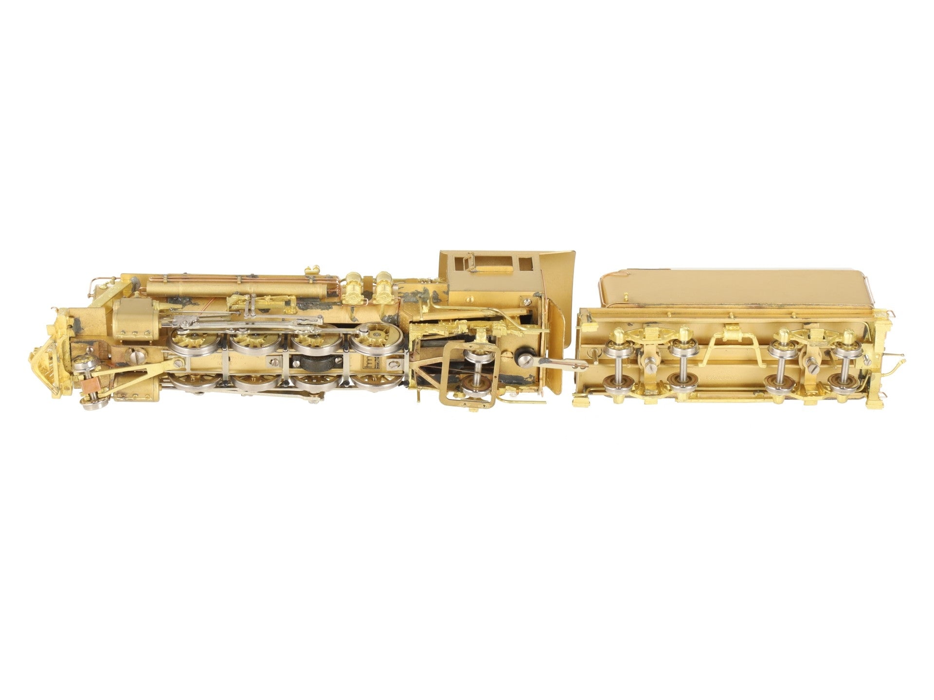 Hallmark Models 16 HOn3 Brass East Broad Top 2-8-2 Steam Locomotive & Tender LN/Box