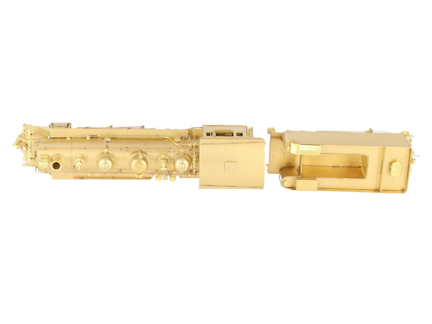 Hallmark Models 16 HOn3 Brass East Broad Top 2-8-2 Steam Locomotive & Tender LN/Box