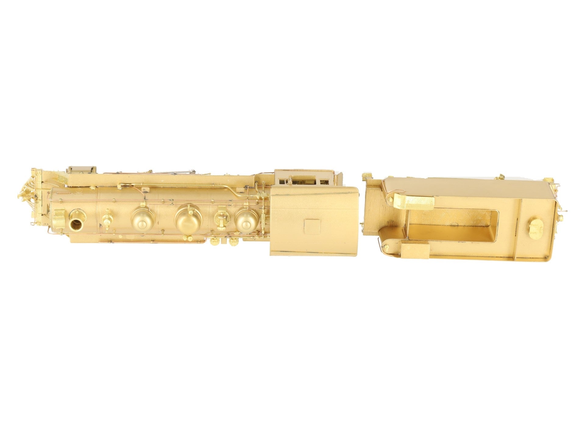 Hallmark Models 16 HOn3 Brass East Broad Top 2-8-2 Steam Locomotive & Tender LN/Box
