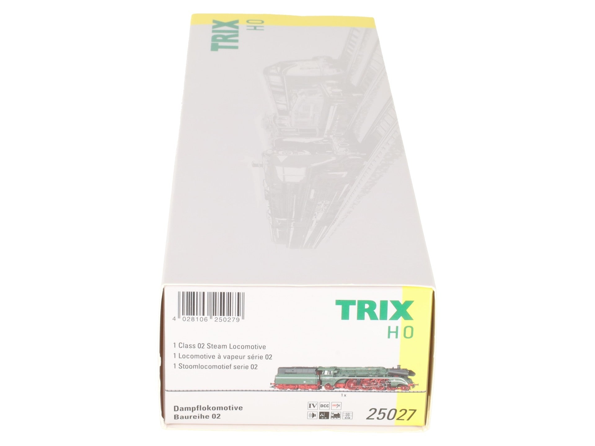 Trix 25027 HO Class 02 DB 02 0314-1 Steam Locomotive DCC/MFX w/Sound LN/Box