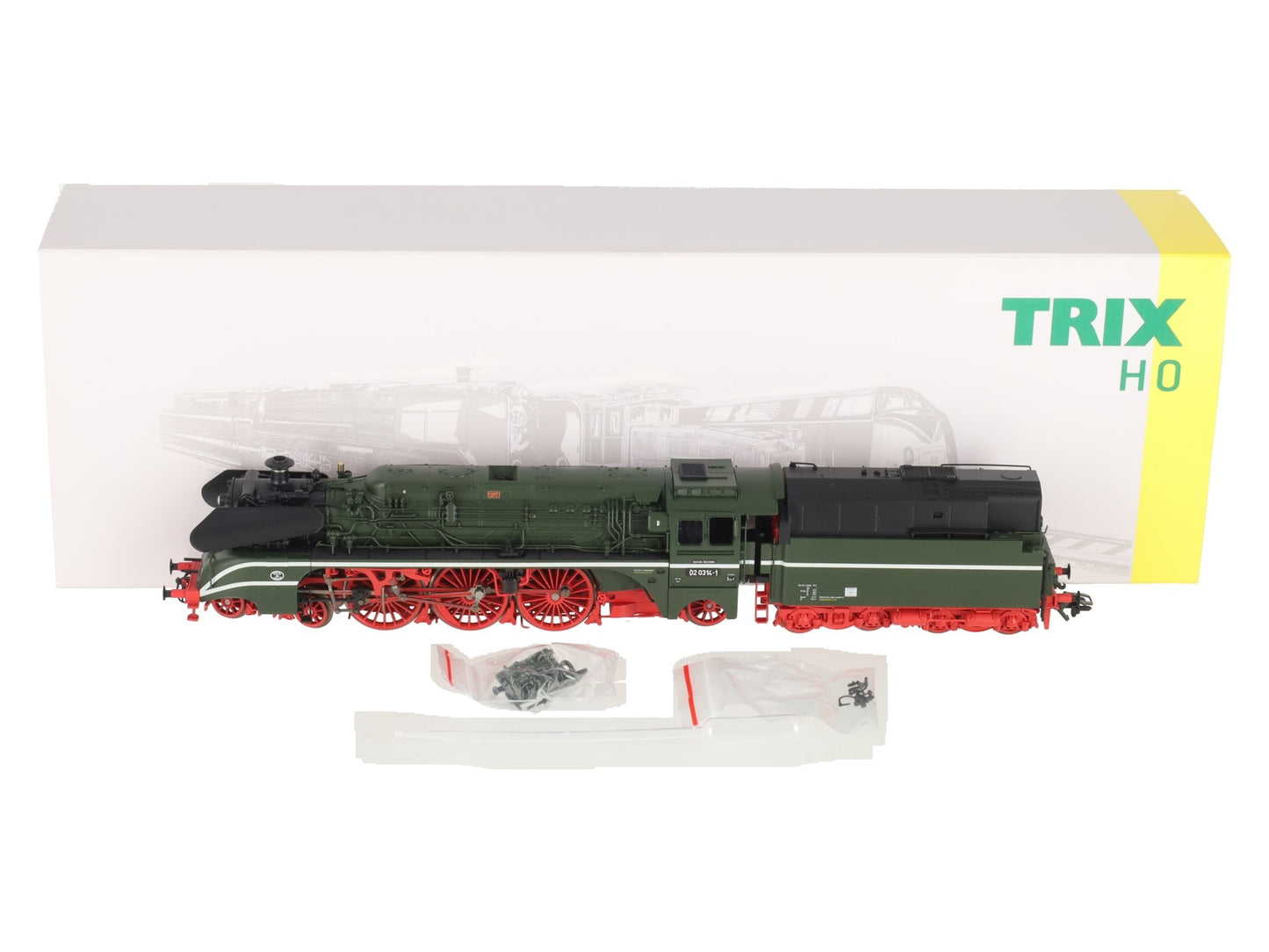 Trix 25027 HO Class 02 DB 02 0314-1 Steam Locomotive DCC/MFX w/Sound LN/Box