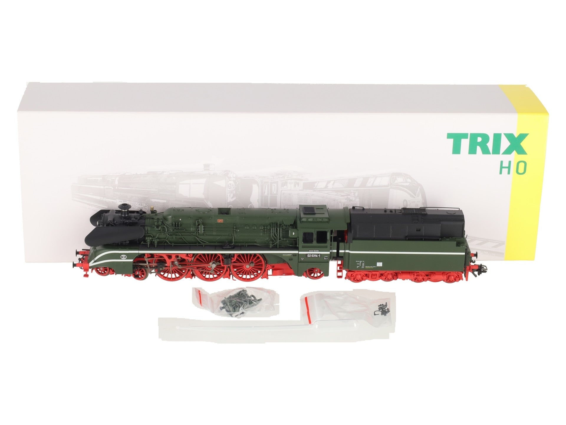 Trix 25027 HO Class 02 DB 02 0314-1 Steam Locomotive DCC/MFX w/Sound LN/Box
