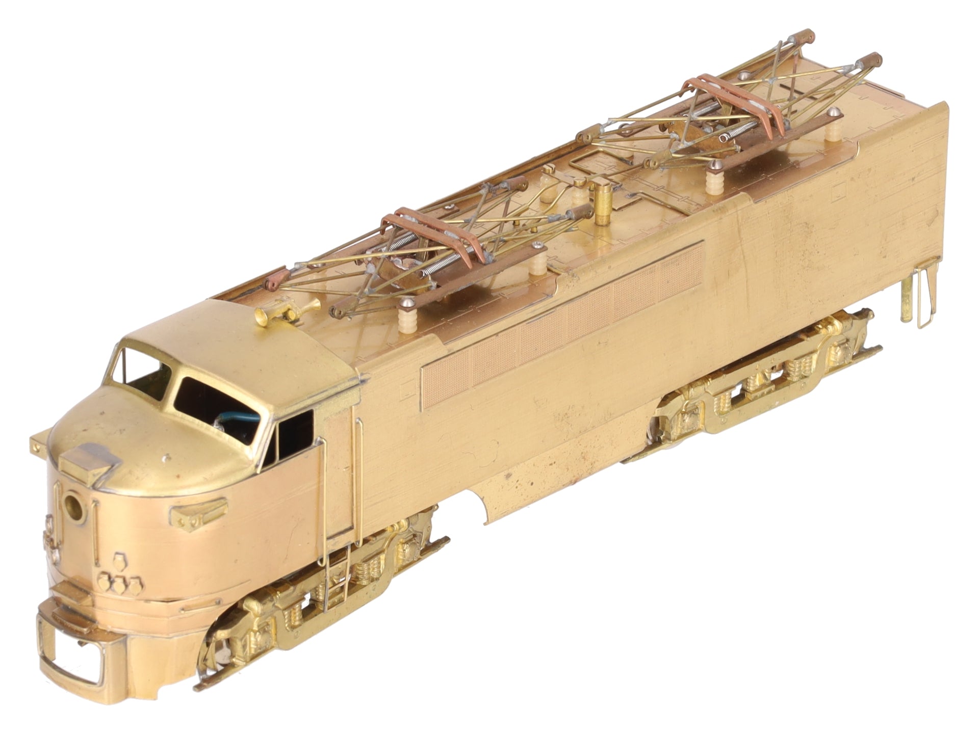 Alco Models E-119 Alco E-119 HO BRASS Pennsylvania E-2B Electric Locomotive EX/Box