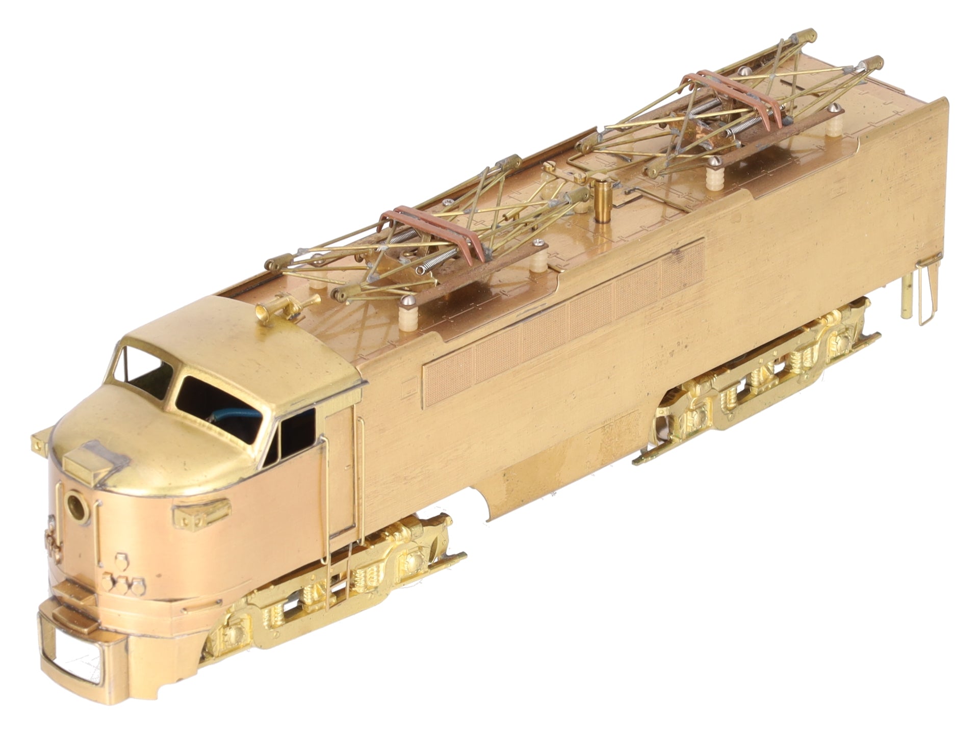 Alco Models E-119 Alco E-119 HO BRASS Pennsylvania E-2B Electric Locomotive EX/Box