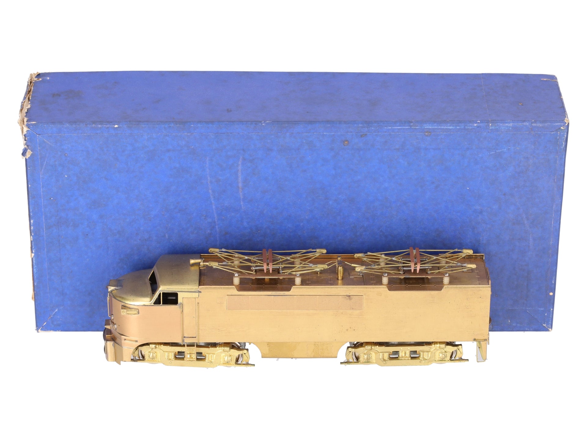 Alco Models E-119 Alco E-119 HO BRASS Pennsylvania E-2B Electric Locomotive EX/Box