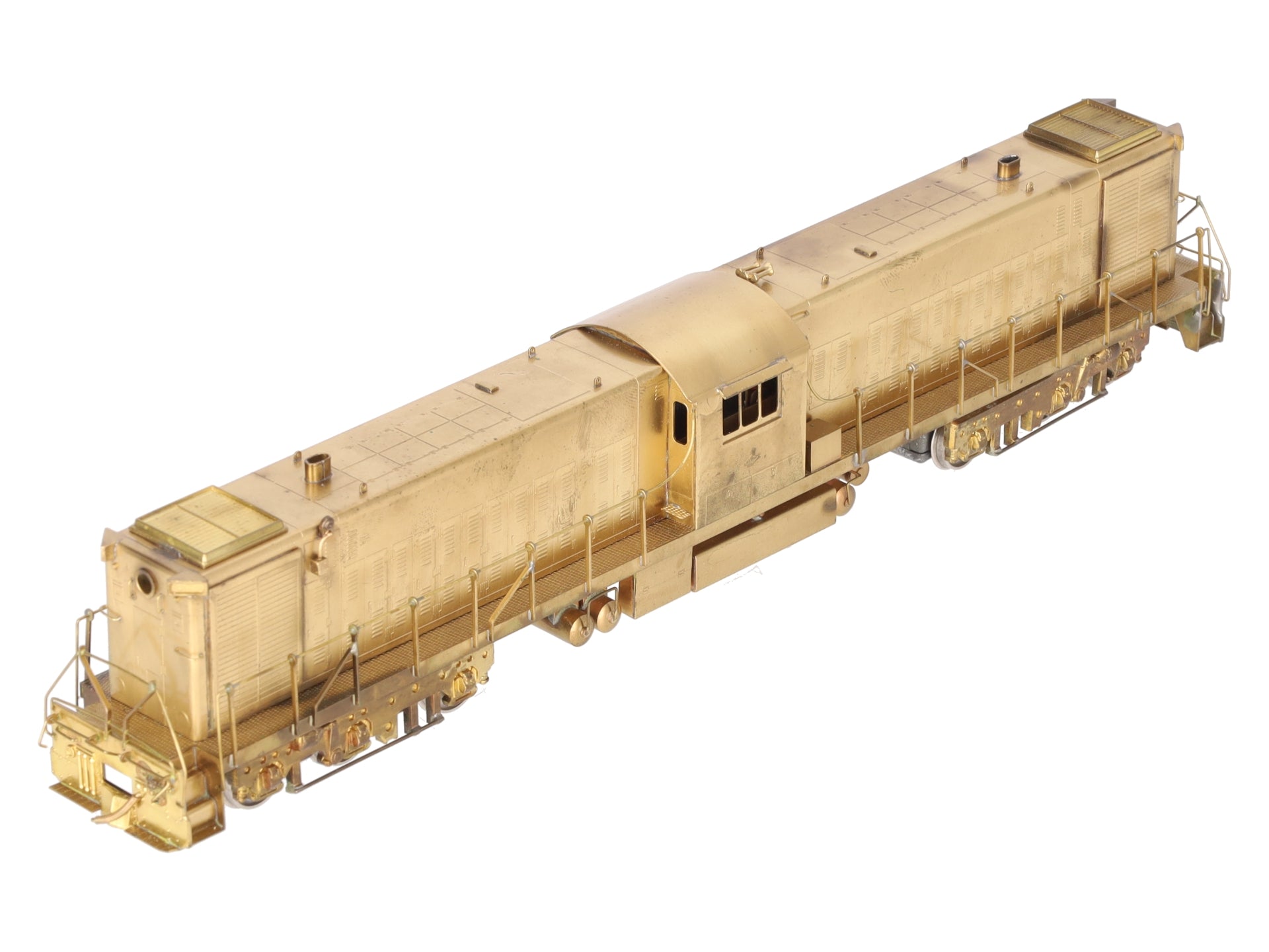 Custom NJ Brass HO Brass Pennsylvania Diesel Electric Transfer Unit - unpainted EX/Box