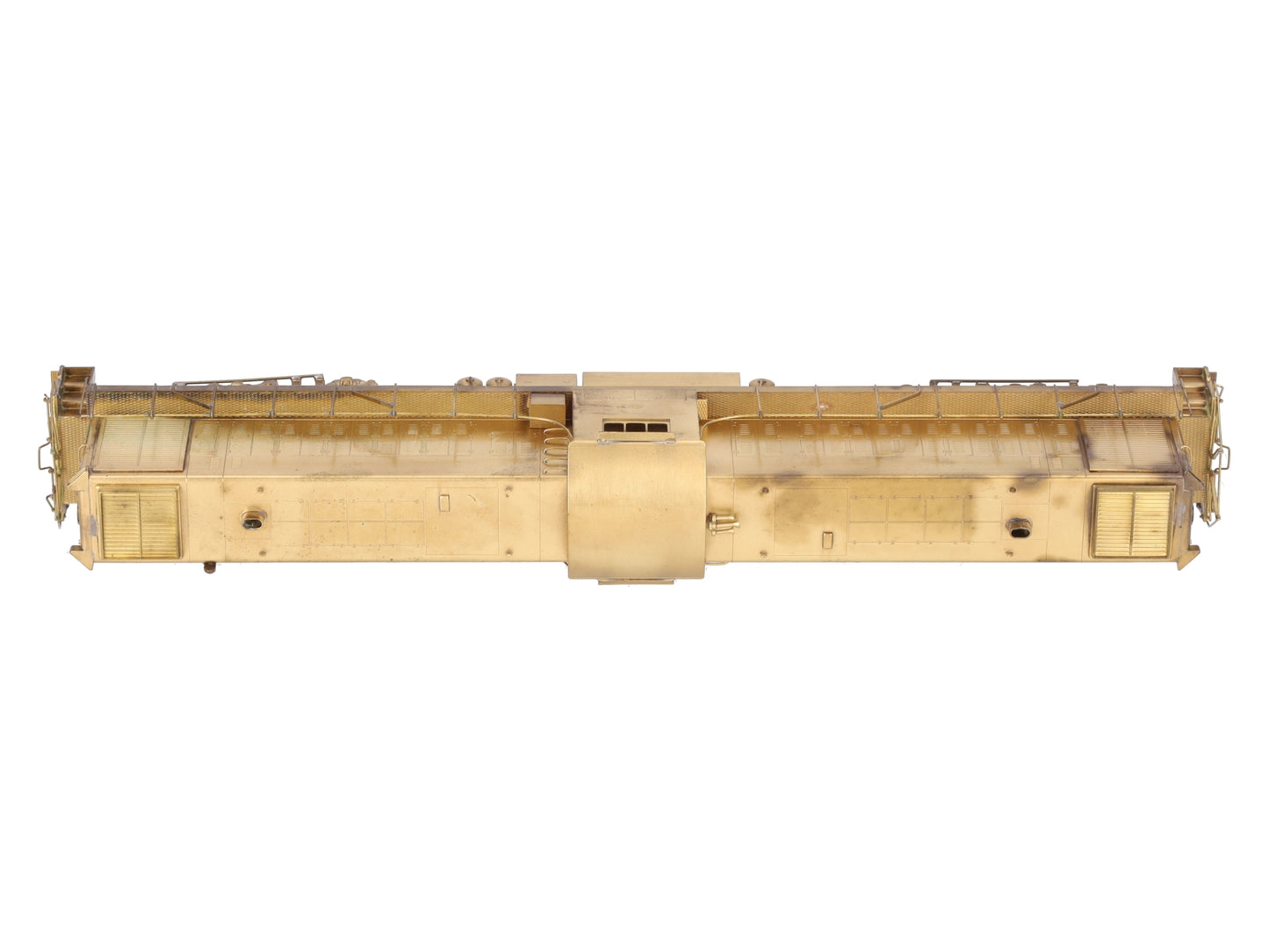 Custom NJ Brass HO Brass Pennsylvania Diesel Electric Transfer Unit - unpainted EX/Box