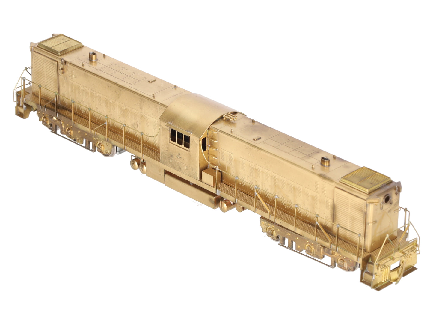 Custom NJ Brass HO Brass Pennsylvania Diesel Electric Transfer Unit - unpainted EX/Box