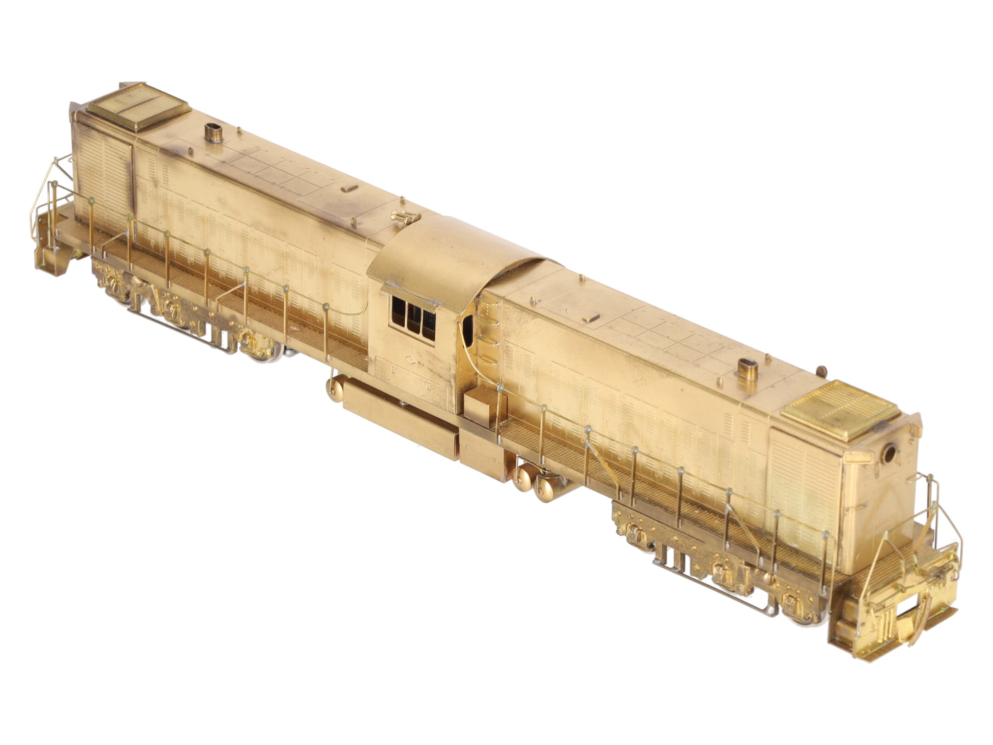 Custom NJ Brass HO Brass Pennsylvania Diesel Electric Transfer Unit - unpainted EX/Box