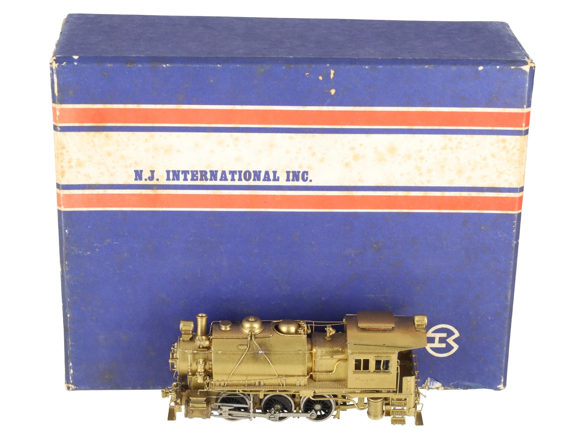 NJ Custom Brass ST-820 HO BRASS PRR Class B8a 0-6-0T Steam Locomotive EX/Box