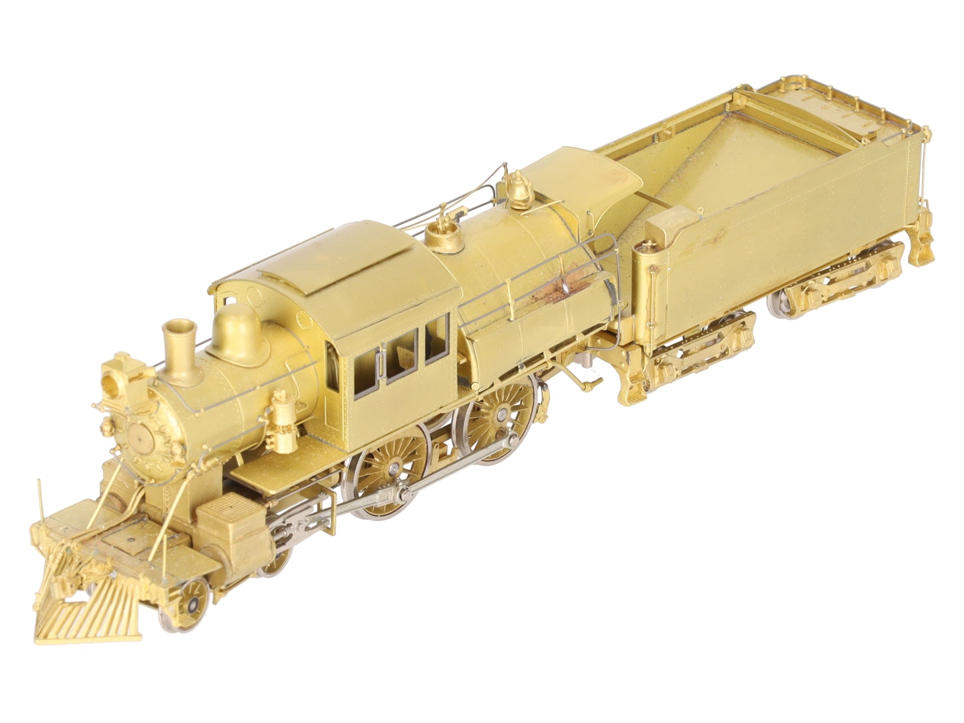 Overland OMI-1509 HO BRASS P&R D8sd 4-4-0 Steam Locomotive & Tender EX/Box