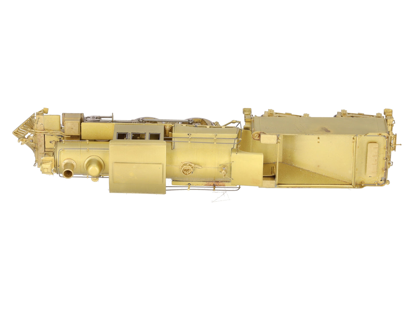 Overland OMI-1509 HO BRASS P&R D8sd 4-4-0 Steam Locomotive & Tender EX/Box