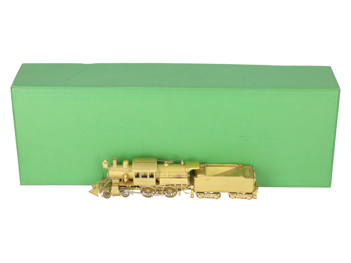 Overland OMI-1509 HO BRASS P&R D8sd 4-4-0 Steam Locomotive & Tender EX/Box