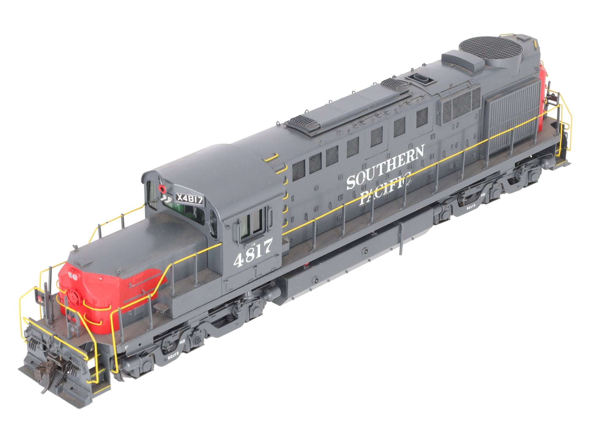 Overland O BRASS Southern Pacific Alligator Cockerham Drive Diesel #4817 -2 Rail EX