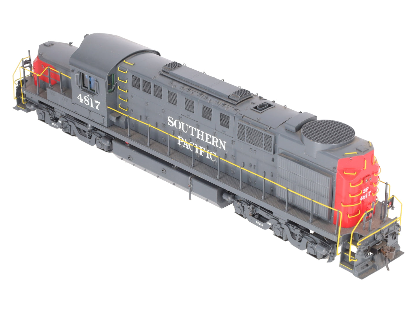 Overland O BRASS Southern Pacific Alligator Cockerham Drive Diesel #4817 -2 Rail EX