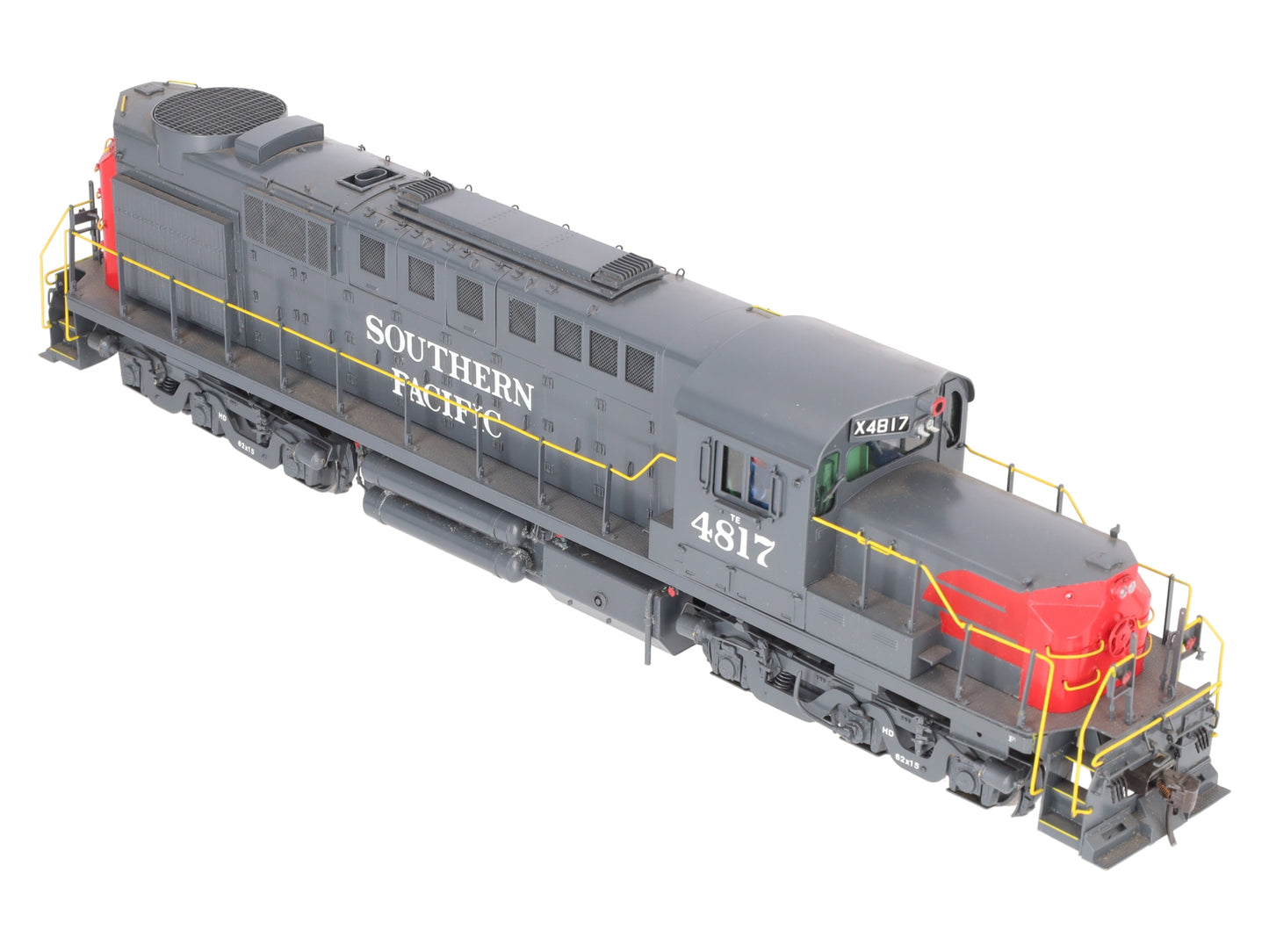Overland O BRASS Southern Pacific Alligator Cockerham Drive Diesel #4817 -2 Rail EX