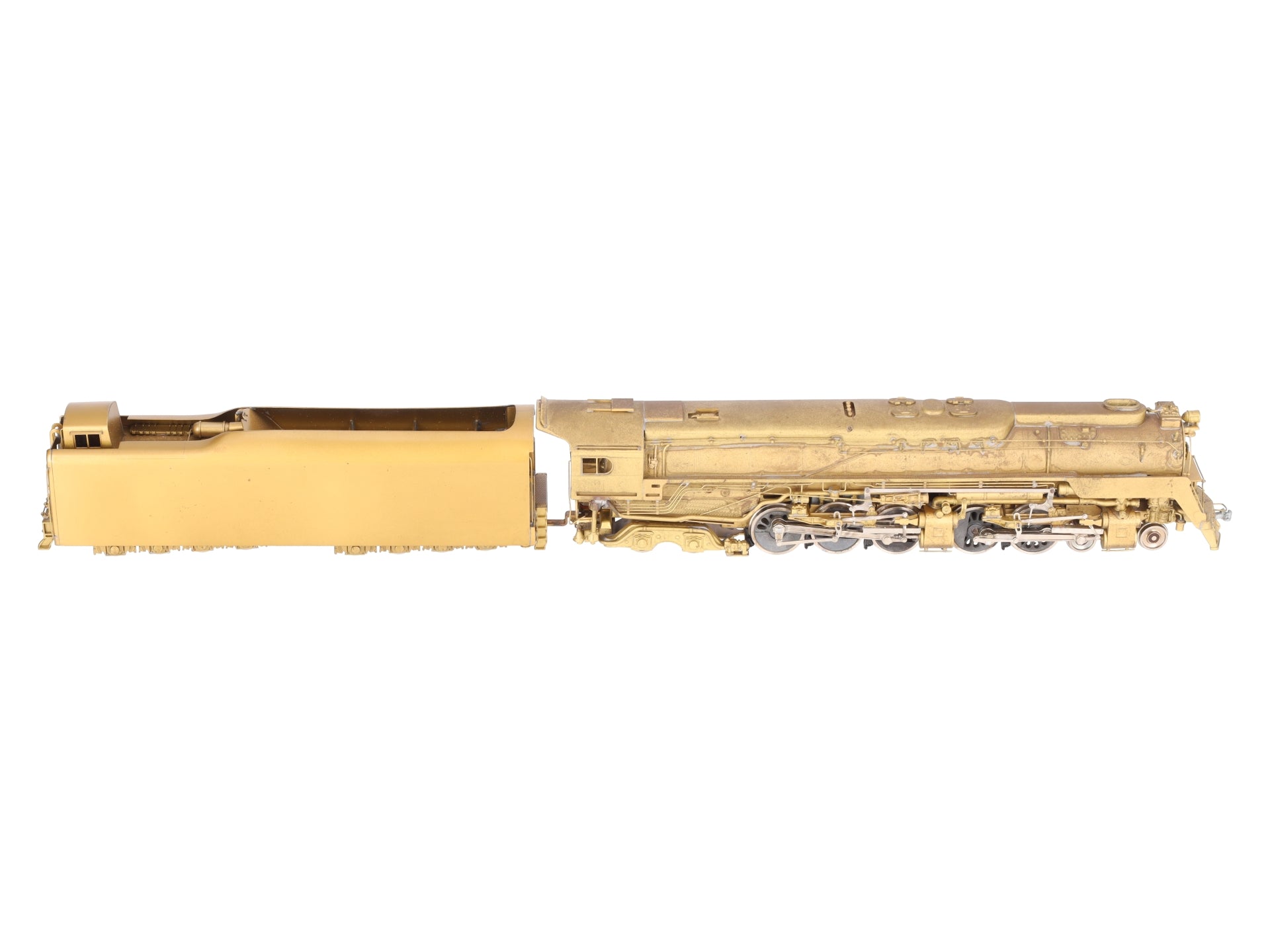 Westside Model Co. HO Brass Pennsylvania 4-4-6-4 Q-2 Duplex & Tender - Unpainted EX/Box