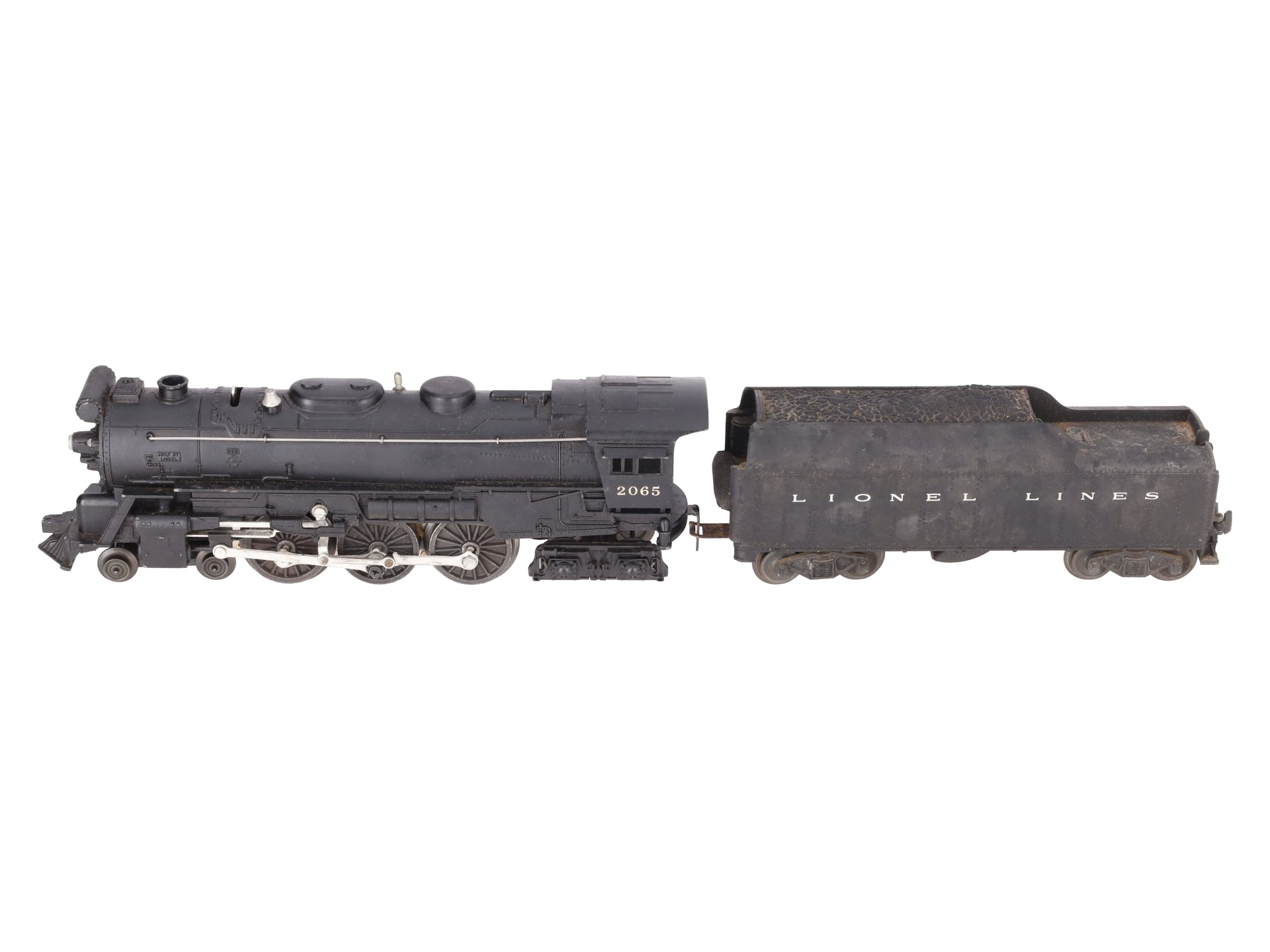 Lionel 2065 Vintage O 4-6-4 Small Hudson Steam Locomotive & 2046W Tender VG/Box