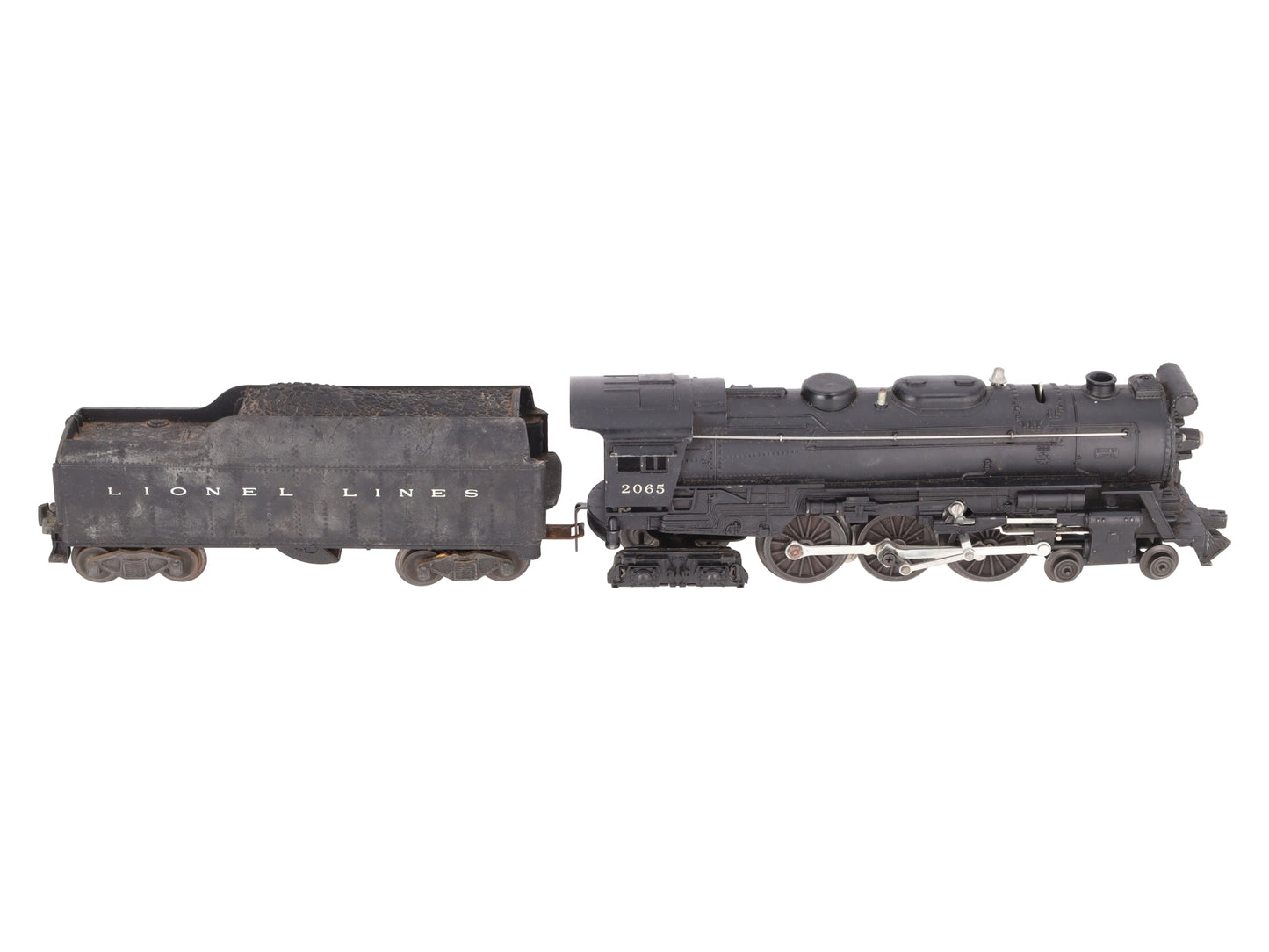Lionel 2065 Vintage O 4-6-4 Small Hudson Steam Locomotive & 2046W Tender VG/Box