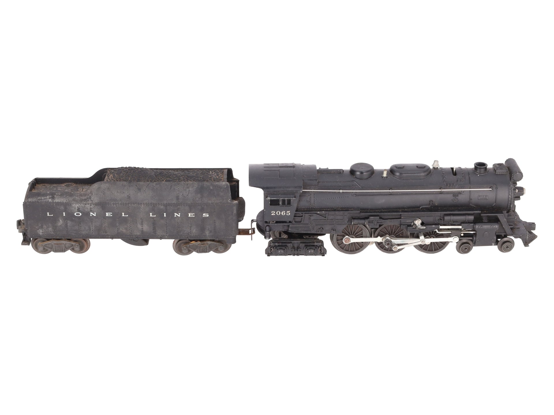 Lionel 2065 Vintage O 4-6-4 Small Hudson Steam Locomotive & 2046W Tender VG/Box