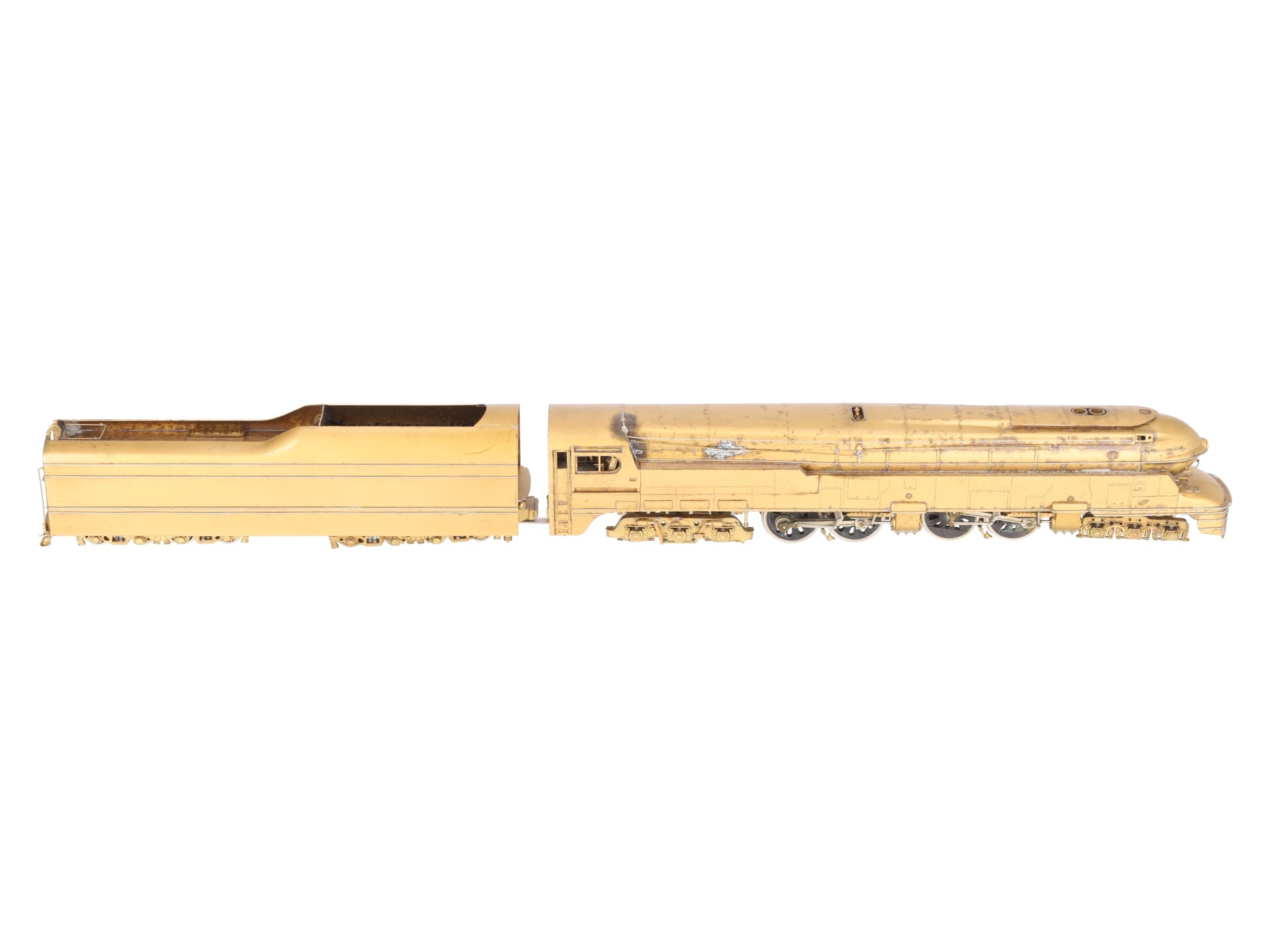 Gem Models/Olympia HO BRASS Pennsylvania S-1 6-4-4-6 Steam Loco & Tender VG
