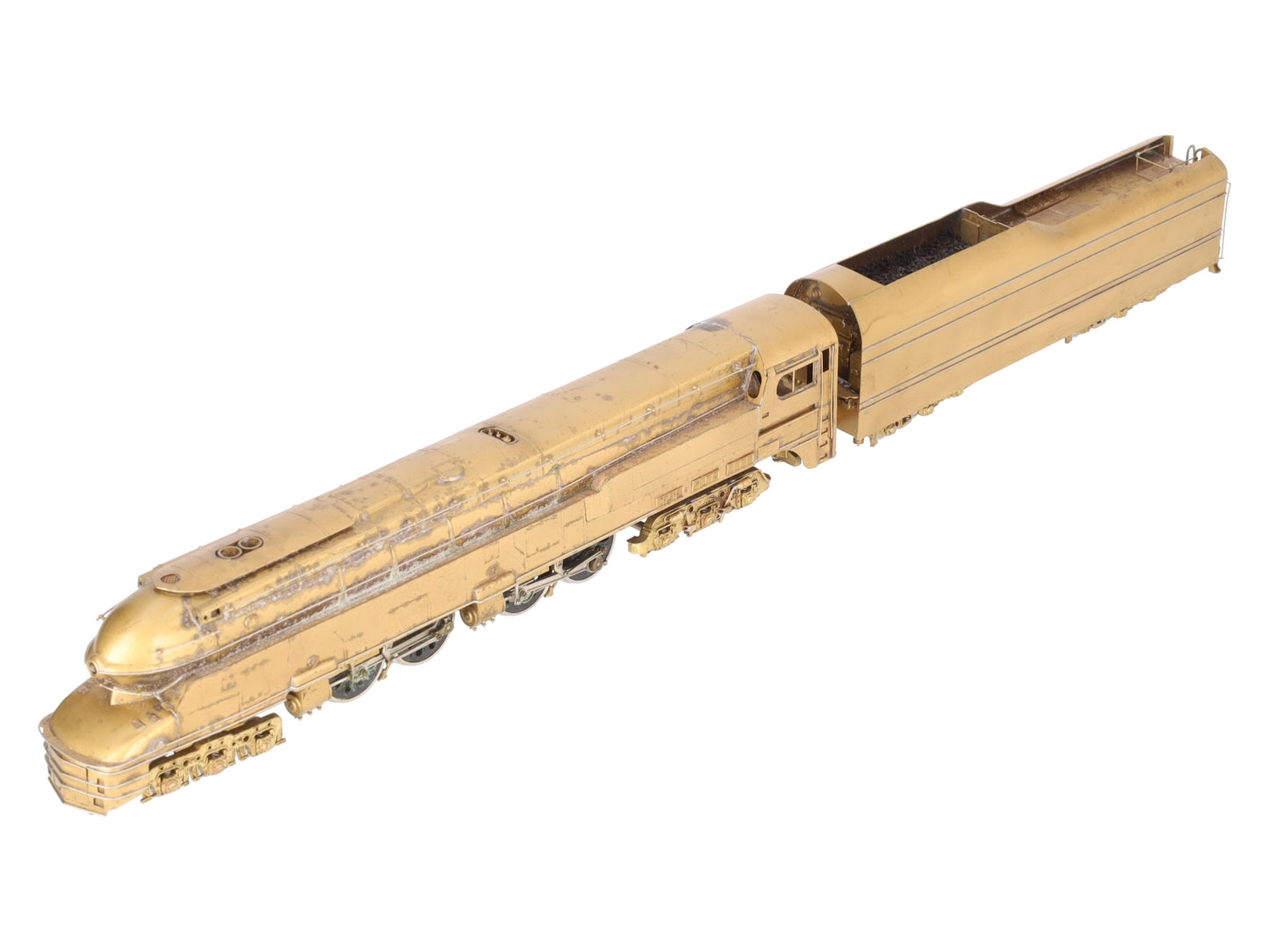 Gem Models/Olympia HO BRASS Pennsylvania S-1 6-4-4-6 Steam Loco & Tender VG
