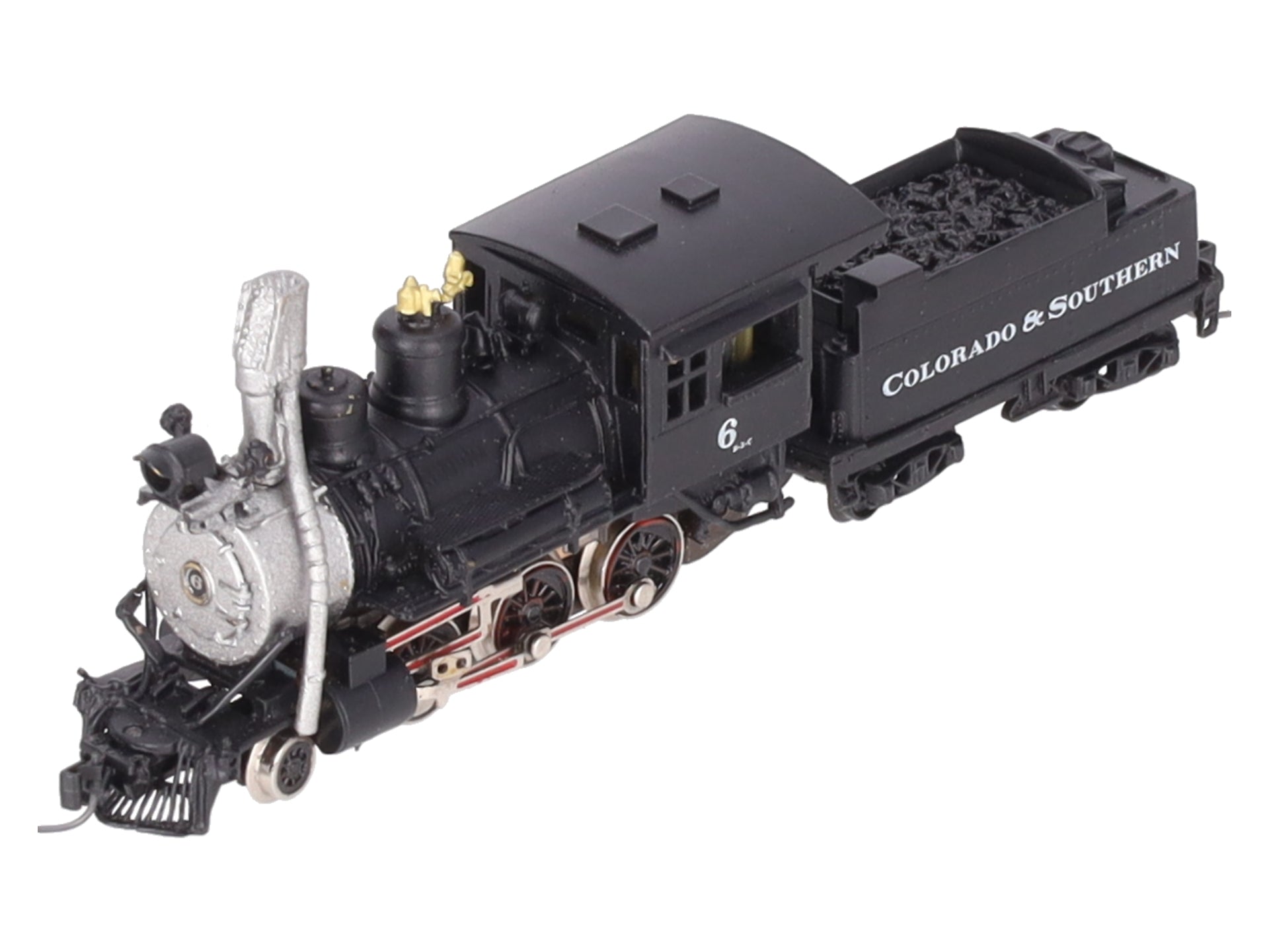 Micro-Trains 15902 Nn3 BRASS Colorado & Southern 2-6-0 Steam Locomotive & Tender EX/Box