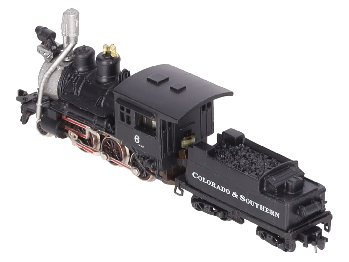 Micro-Trains 15902 Nn3 BRASS Colorado & Southern 2-6-0 Steam Locomotive & Tender EX/Box